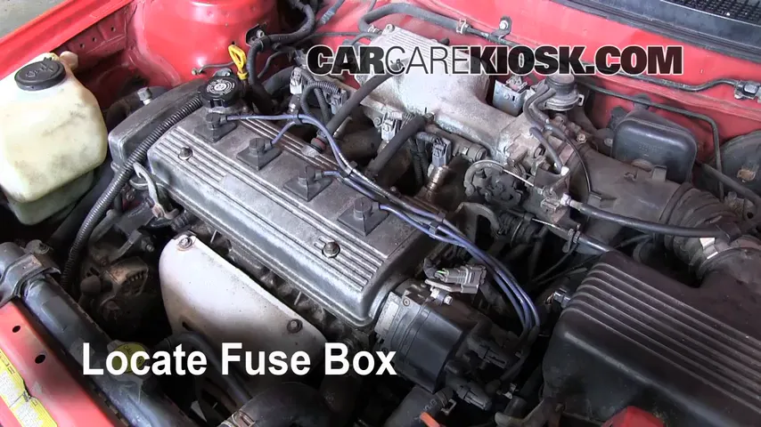 1996 Toyota Corolla 1.6L 4 Cyl. Fuse (Engine) Check